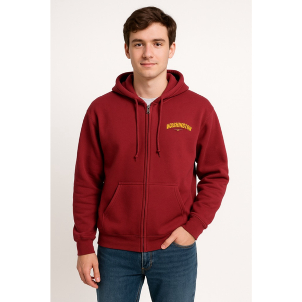 Coast Red Washington Full Zip Hoodie Men's XL